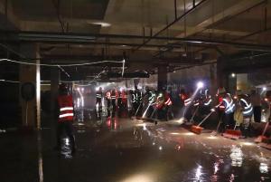 抗洪搶險，河南三建在行動——鄭州阜外華中心血管病醫(yī)院清淤攻堅(jiān)紀(jì)實(shí)